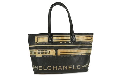 Lot 58 - Chanel Le Train Canvas Coated Bag, c. 2007,...