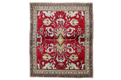 Lot 145 - A FINE ANTIQUE AGRA RUG, NORTH INDIA approx:...