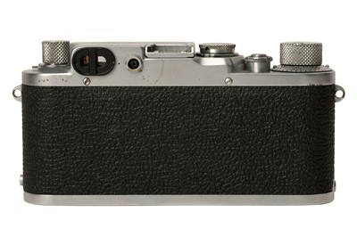 Lot 26 - A Leica IIIf Black Dial Rangefinder Camera...