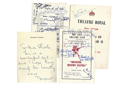 Lot 50 - Autograph Collection.- Actors & Entertainers A...