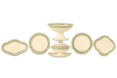 Lot 13 - A COLLECTION OF WEDGWOOD CREAMWARE, circa 1800,...