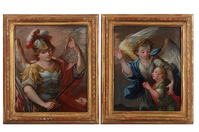 Lot 308 - ITALIAN SCHOOL (18TH CENTURY) The Archangel...