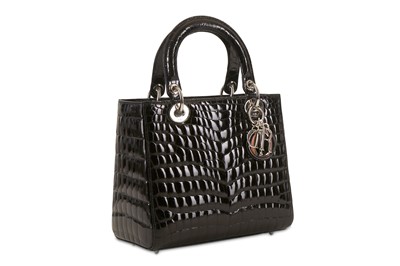 Lot 25 - Christian Dior Limited Edition Black Crocodile...