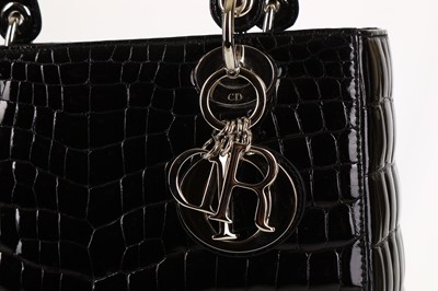 Lot 25 - Christian Dior Limited Edition Black Crocodile...