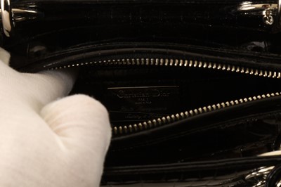 Lot 25 - Christian Dior Limited Edition Black Crocodile...