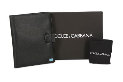 Lot 34 - Dolce and Gabbana iPad Cover, black grained...