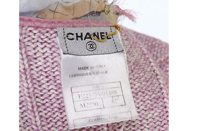 Lot 205 - Chanel Pink Knit Jacket, 2004 Cruise...