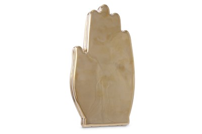 Lot 57 - Charlotte Olympia Hands Box Clutch, gilt metal...