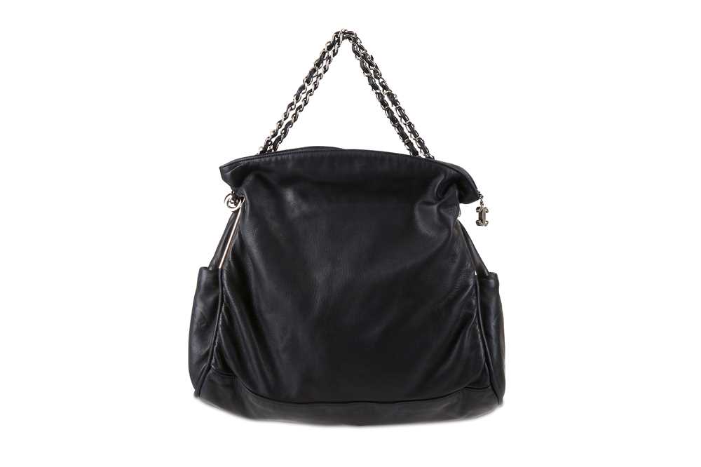 Lot 9 - Chanel Black Ultimate Soft Hobo, c. 2008-09,...