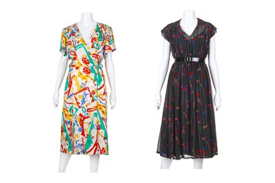 Lot 252 - Two Bellville Sassoon Dresses, early 1980s,...