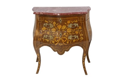 Lot 471 - A Louis XV style gilt metal mounted mahogany...