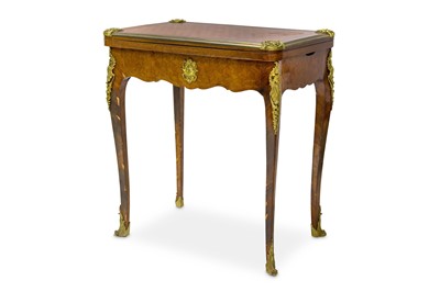 Lot 180 - A LATE 19TH CENTURY FRENCH KINGWOOD, ROSEWOOD...