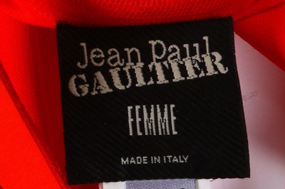 Lot 234 - Jean Paul Gaultier Red Dress, sleeveless...
