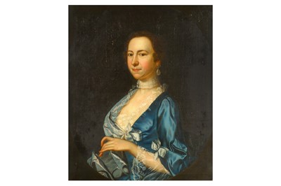 Lot 69 - ENGLISH SCHOOL (18th CENTURY) Portrait of Mrs...