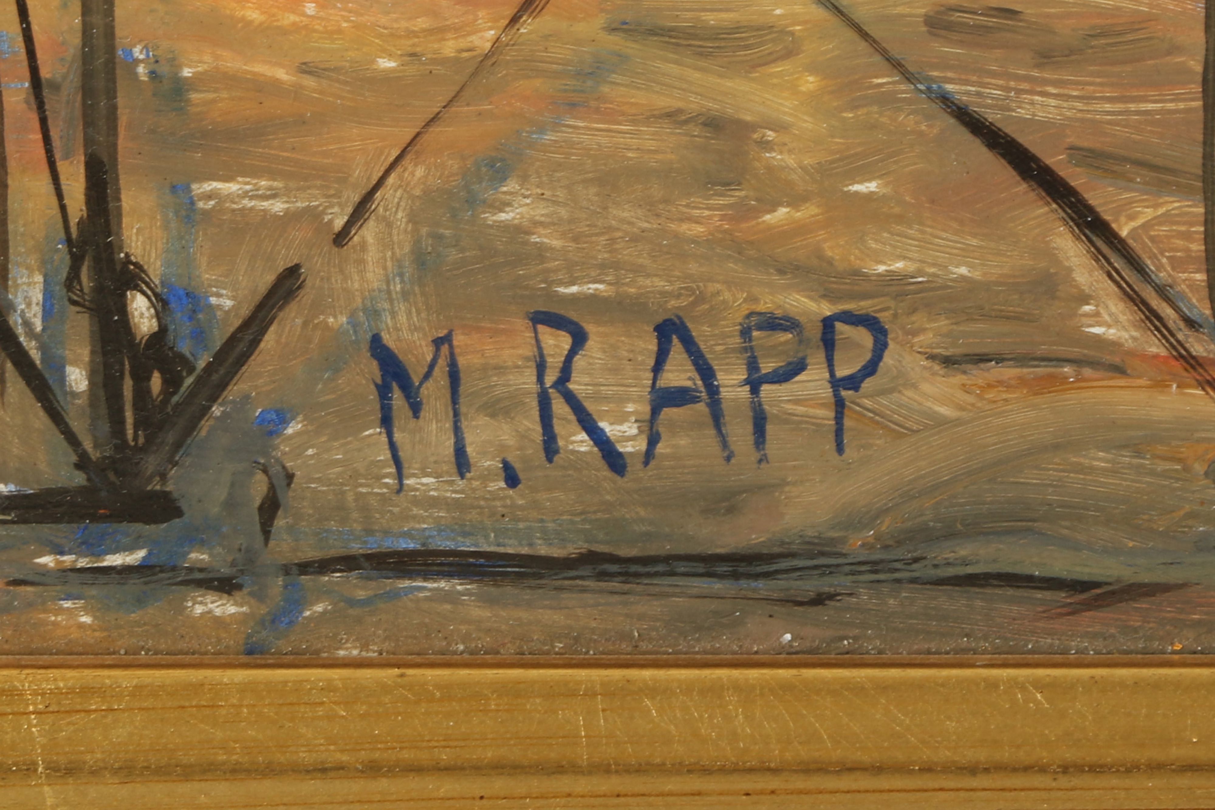 Lot 272 - MANFRED RAPP (AMERICAN 20TH CENTURY) Walking