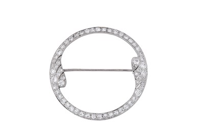 Lot 253 - An Art Deco diamond brooch, by Lacloche, circa...