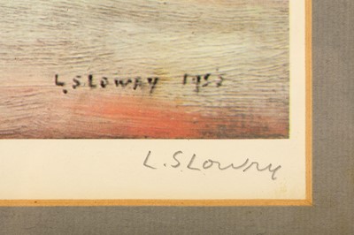 Lot 143 - LAURENCE STEPHEN LOWRY R.A. (1887-1976) His...