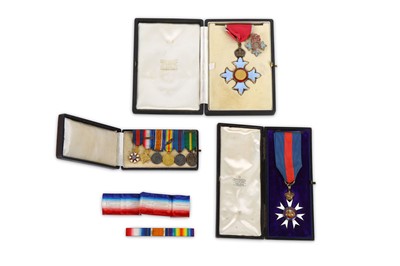 Lot 163 - An associated group of medals for Colonel...