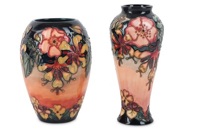 Lot 120 - A Moorcroft pottery vase in the Oberon pattern,...