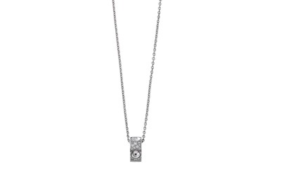 Lot 220 - A diamond-set 'Empreinte' pendant necklace, by...