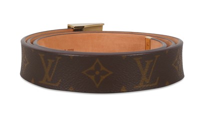 Lot 25 - Louis Vuitton Monogram Belt, c. 2001, gilt...