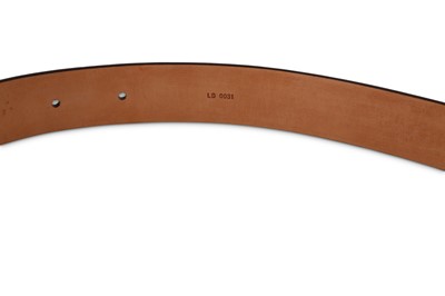 Lot 25 - Louis Vuitton Monogram Belt, c. 2001, gilt...