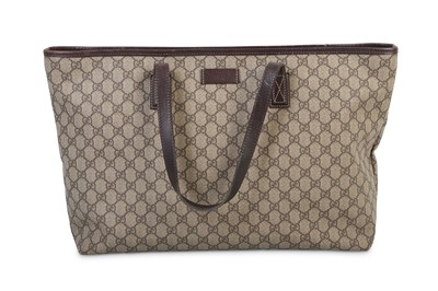 Lot 137 - Gucci GG Supreme Large Tote, Guccissima canvas...