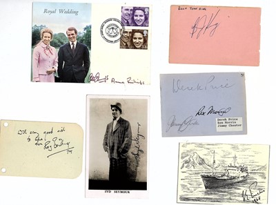 Lot 57 - Autograph Collection.- Miscellaneous  A...