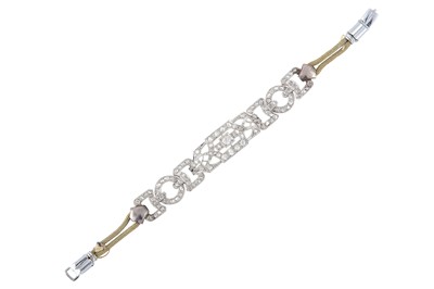 Lot 27 - An Art Deco diamond bracelet, circa 1930 Of...