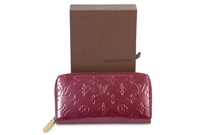 Lot 143 - Louis Vuitton Purple Vernis Continental Wallet,...