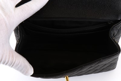Lot 127 - Chanel Black Kelly Handbag, c. 1997-99,...