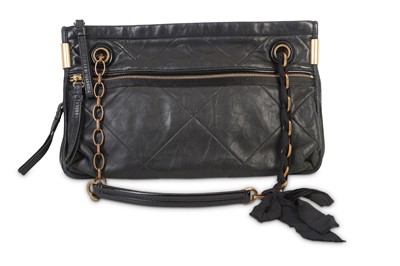 Lot 148 - Lanvin Black Amalia Bag, quilted lambskin...