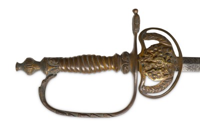 Lot 60 - A Russian diplomat's court sword, with gilt...