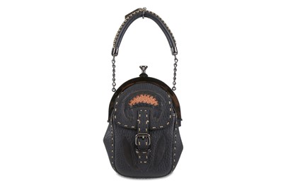 Lot 268 - Fendi Limited Edition Mini Sporran Bag, black...