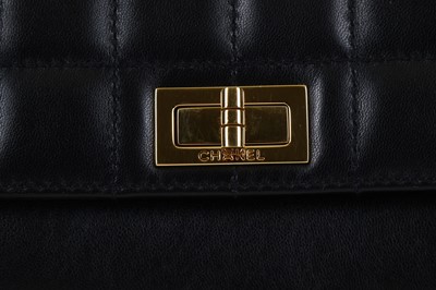 Lot 124 - Chanel Black Accordion Flap Single Bag, c....