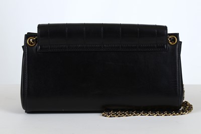 Lot 124 - Chanel Black Accordion Flap Single Bag, c....