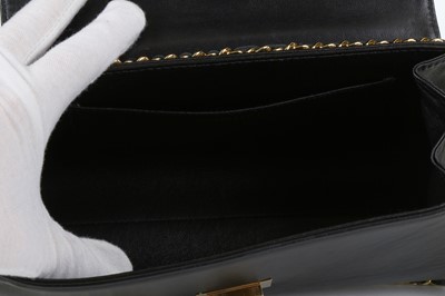 Lot 124 - Chanel Black Accordion Flap Single Bag, c....