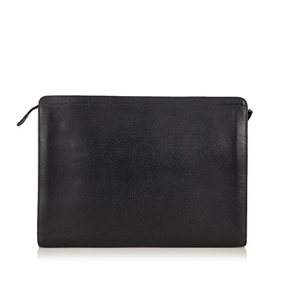 Lot 133 - Gucci Folio Document Holder, black grained...