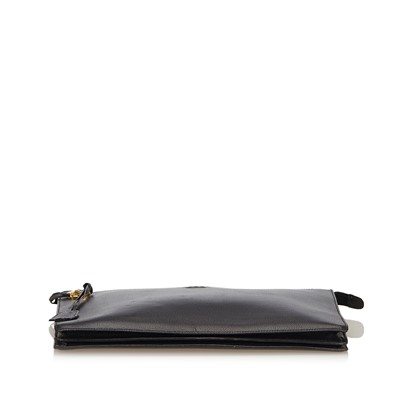 Lot 133 - Gucci Folio Document Holder, black grained...