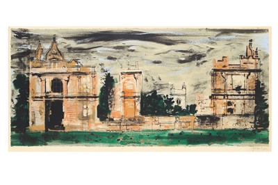 Lot 35 - JOHN PIPER, C.H. (1903–1992) Manor  signed in...