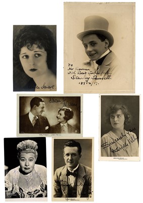 Lot 55 - Autograph Collection.-  Entertainers...