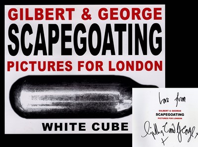 Lot 13 - Gilbert & George  Scapegoating. Pictures for...