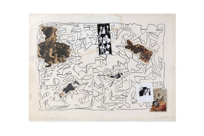 Lot 252 - DEREK BOSHIER (B. 1937) Untitled signed and...