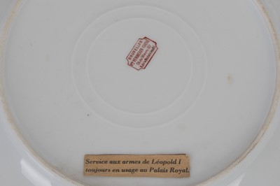 Lot 145 - A 19th century Royal Porcelain dessert plate,...