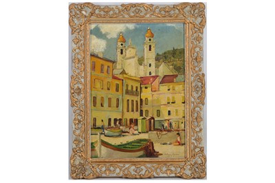 Lot 291 - ANTHONY HARPER (20TH CENTURY) Mediterranean...
