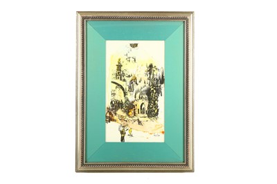 Lot 329 - FRANK ROSEN (BRITISH - 20th CENTURY) Jerusalem...