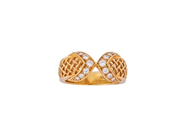 Lot 64 - A diamond ring, by Christian Dior Each...