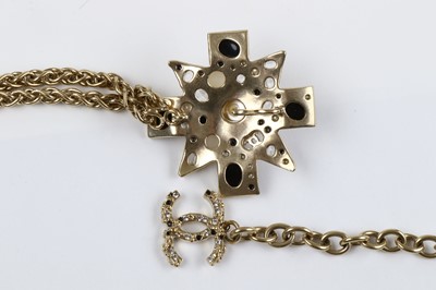 Lot 110 - Chanel Byzantine Cross Belt, c. 2011, pale...