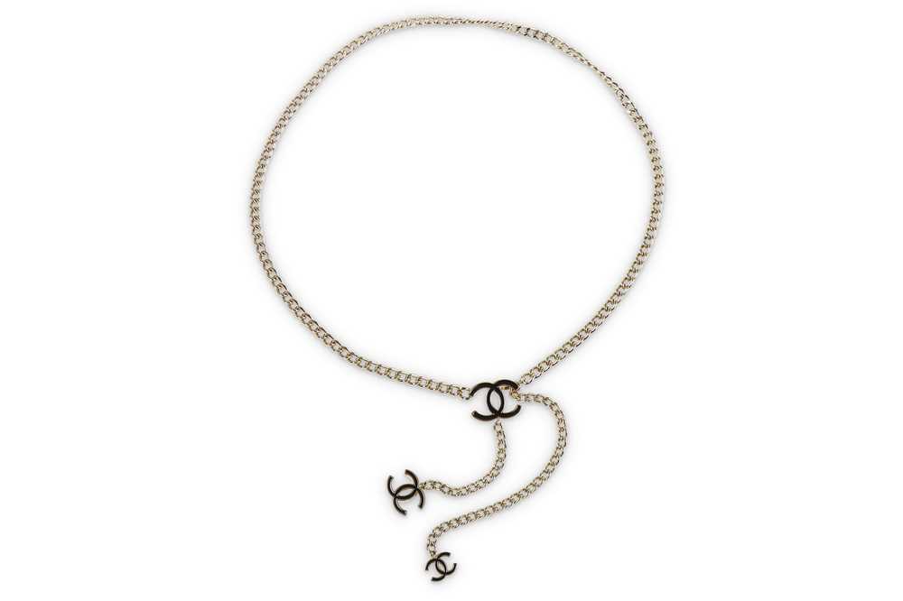 Lot 108 - Chanel CC Chain Belt, c. 2010, gold tone
