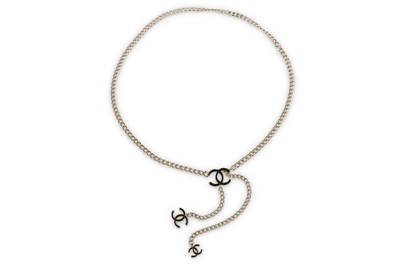 Lot 108 - Chanel CC Chain Belt, c. 2010, gold tone chain...